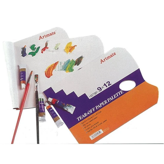 Artmate χάρτινη παλέτα ζωγραφικής 23x30εκ.