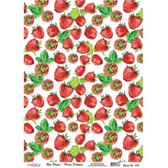 Ριζόχαρτο Decoupage - A4 25gr - CADENCE 375