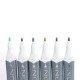 Sketch Markers άριστης ποιότητας 6τεμ Greens