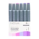 Sketch Markers άριστης ποιότητας 6τεμ Purples/Pinks