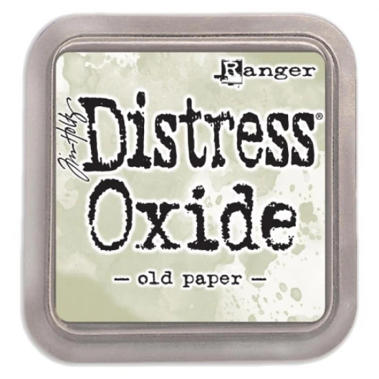Tim Holtz distress oxide old paper