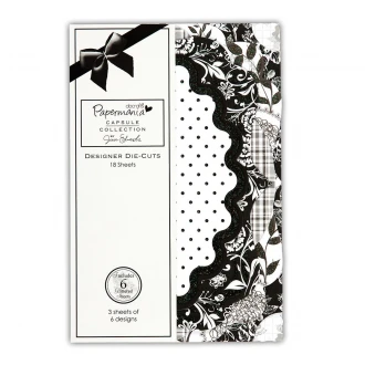 Designer Die-cuts 18τεμ - Bexley Black