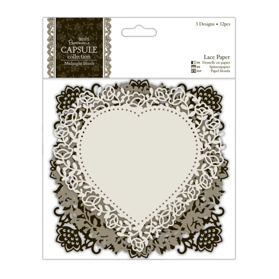 Lace Paper 12τεμ - Midnight Blush