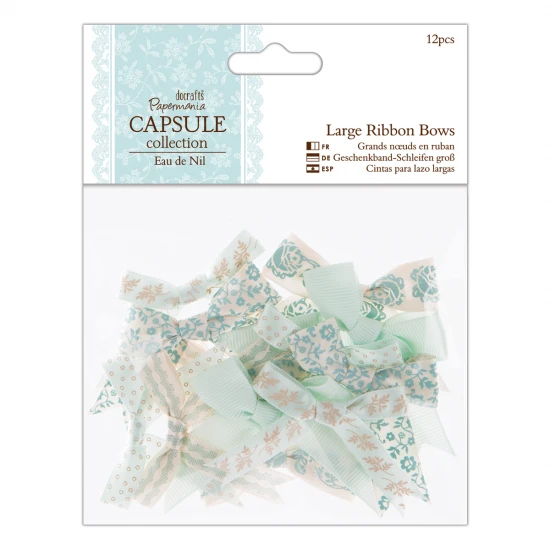 Φιογκάκια 12τεμ - Capsule Collection - Eau De Nil