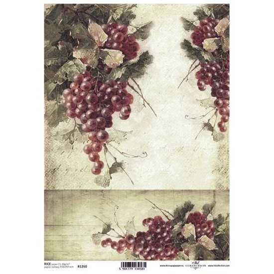 Ριζόχαρτο Decoupage A4 - Grapes 